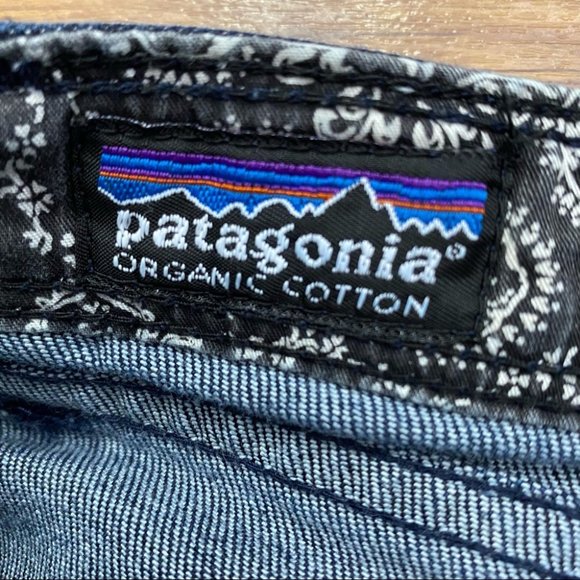 Patagonia Cargo Blue Jeans Outdoor Women Size 31 - Picture 9 of 12